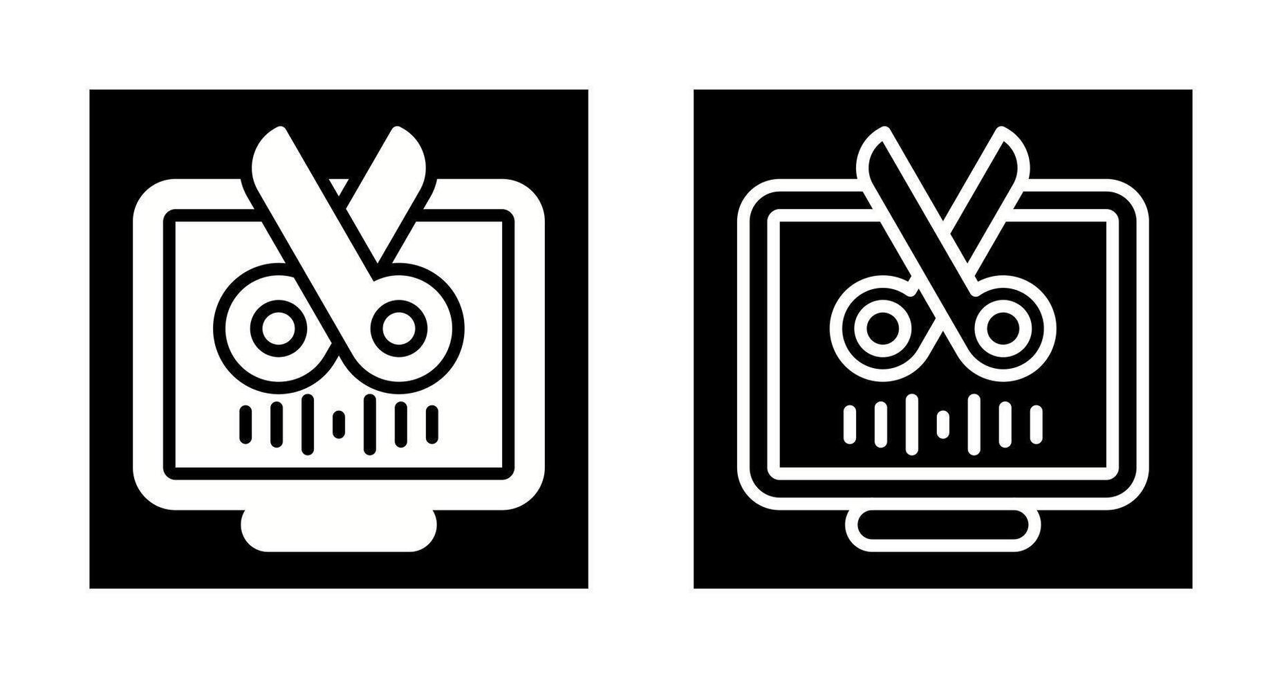 Desktop Computer Vector Icon