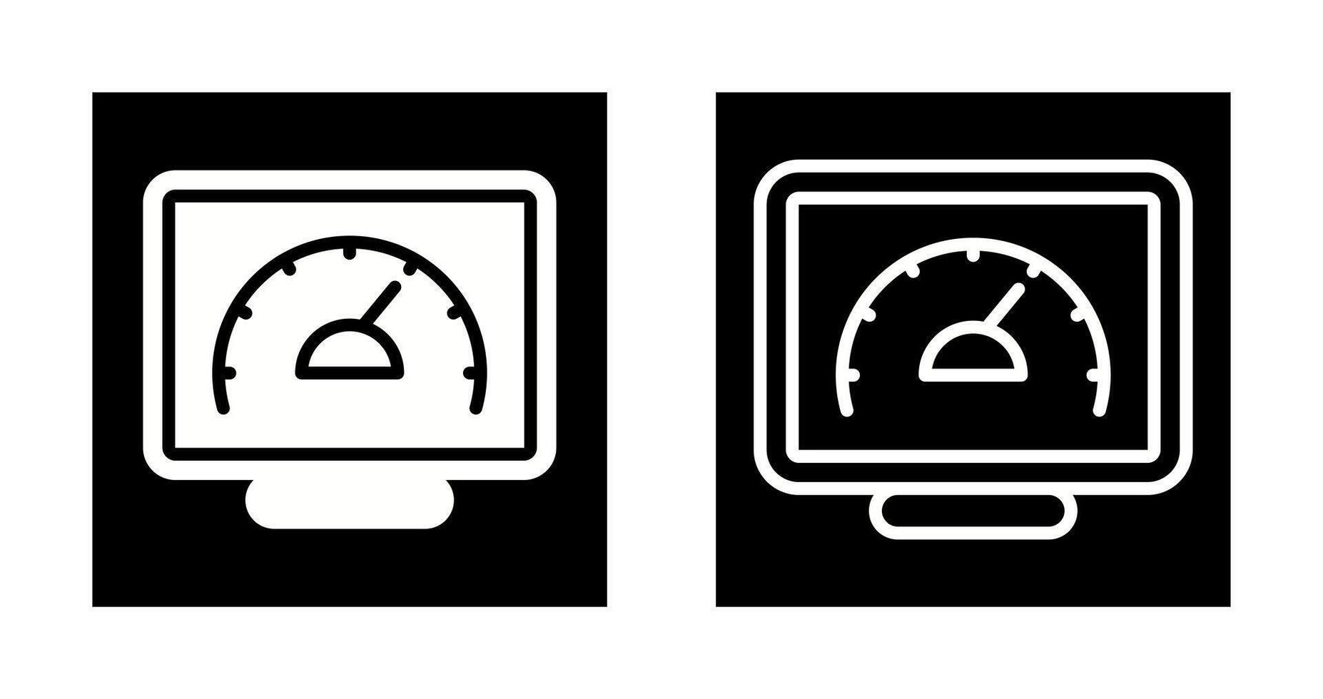 Desktop Computer Vector Icon