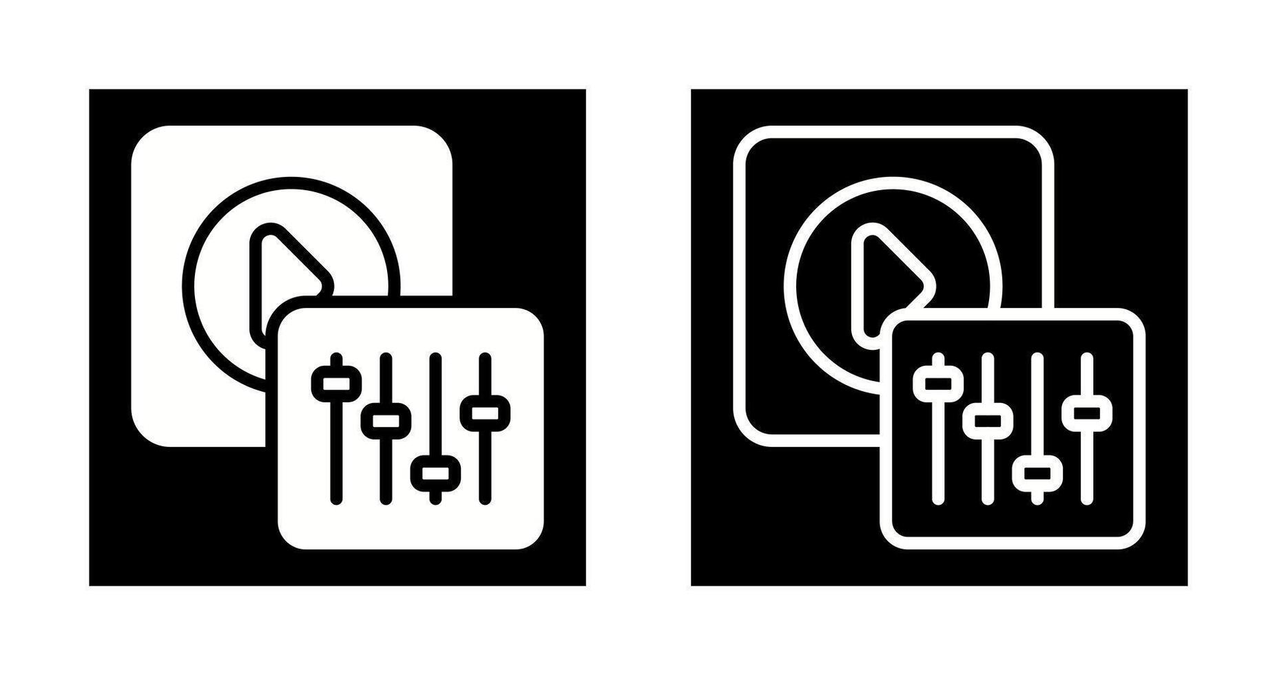 Sliders Vector Icon