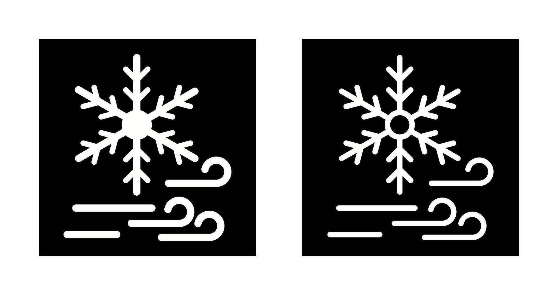 icono de vector de copo de nieve