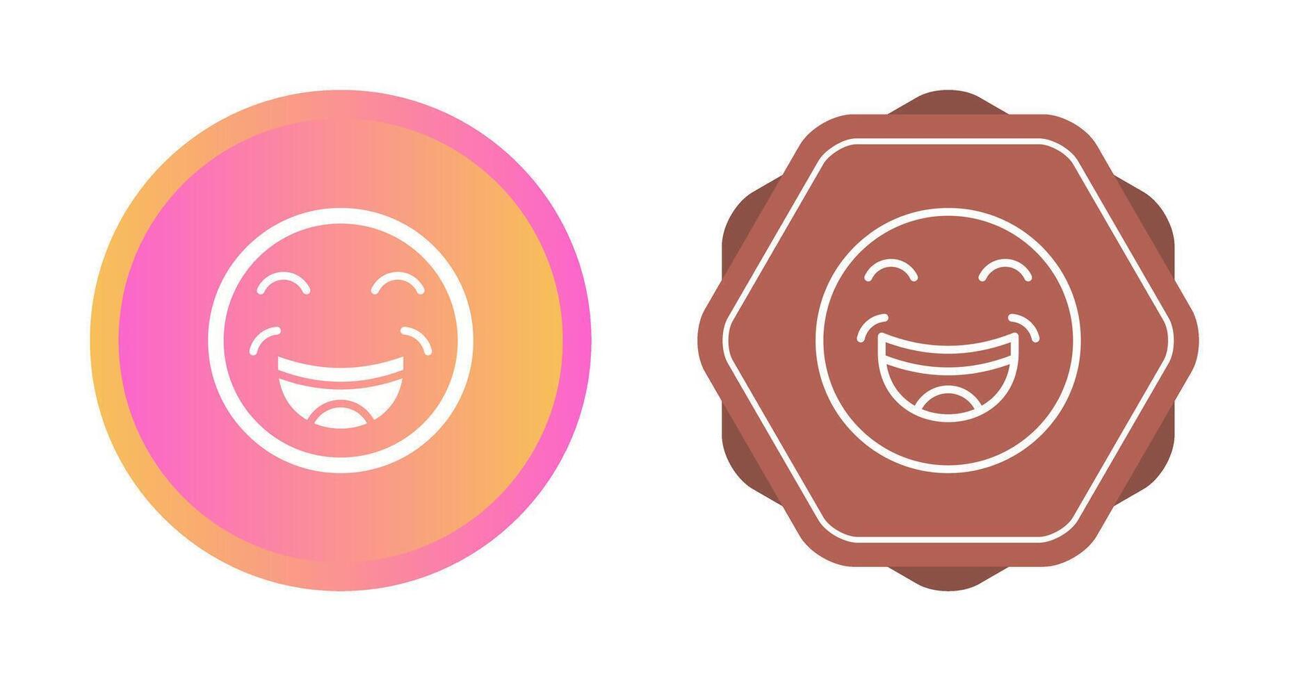 icono de vector de sonrisa