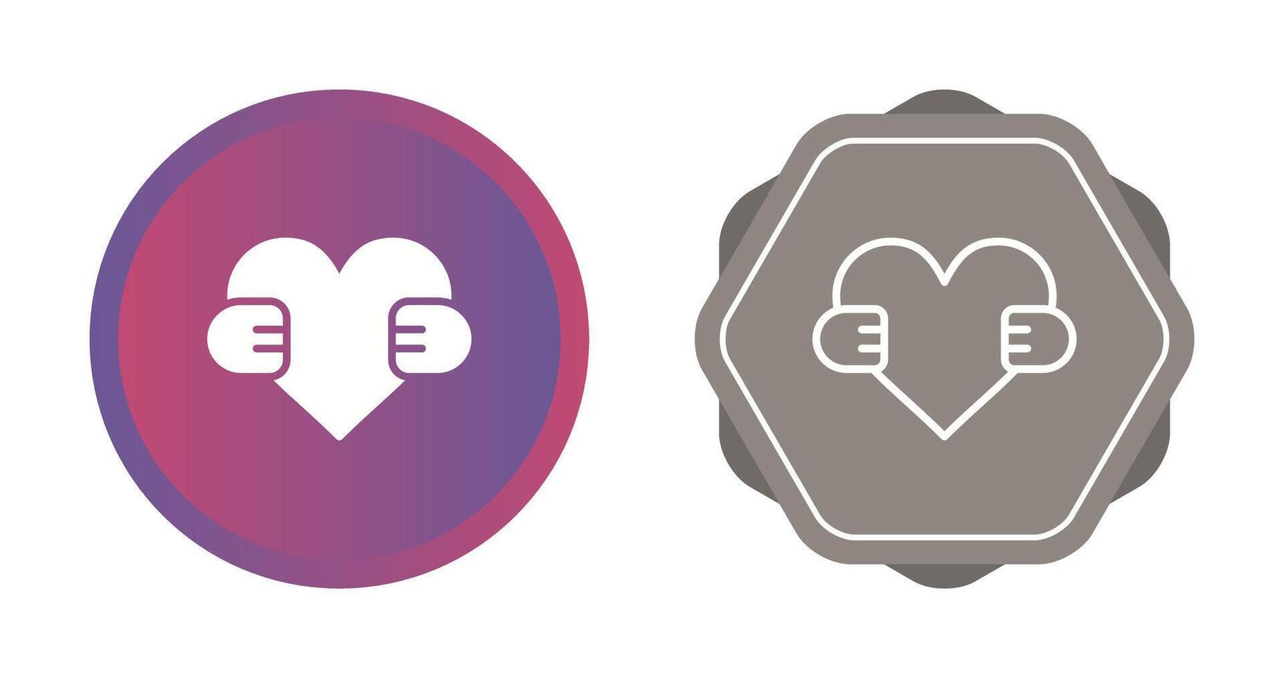 Hand Holding Heart Vector Icon