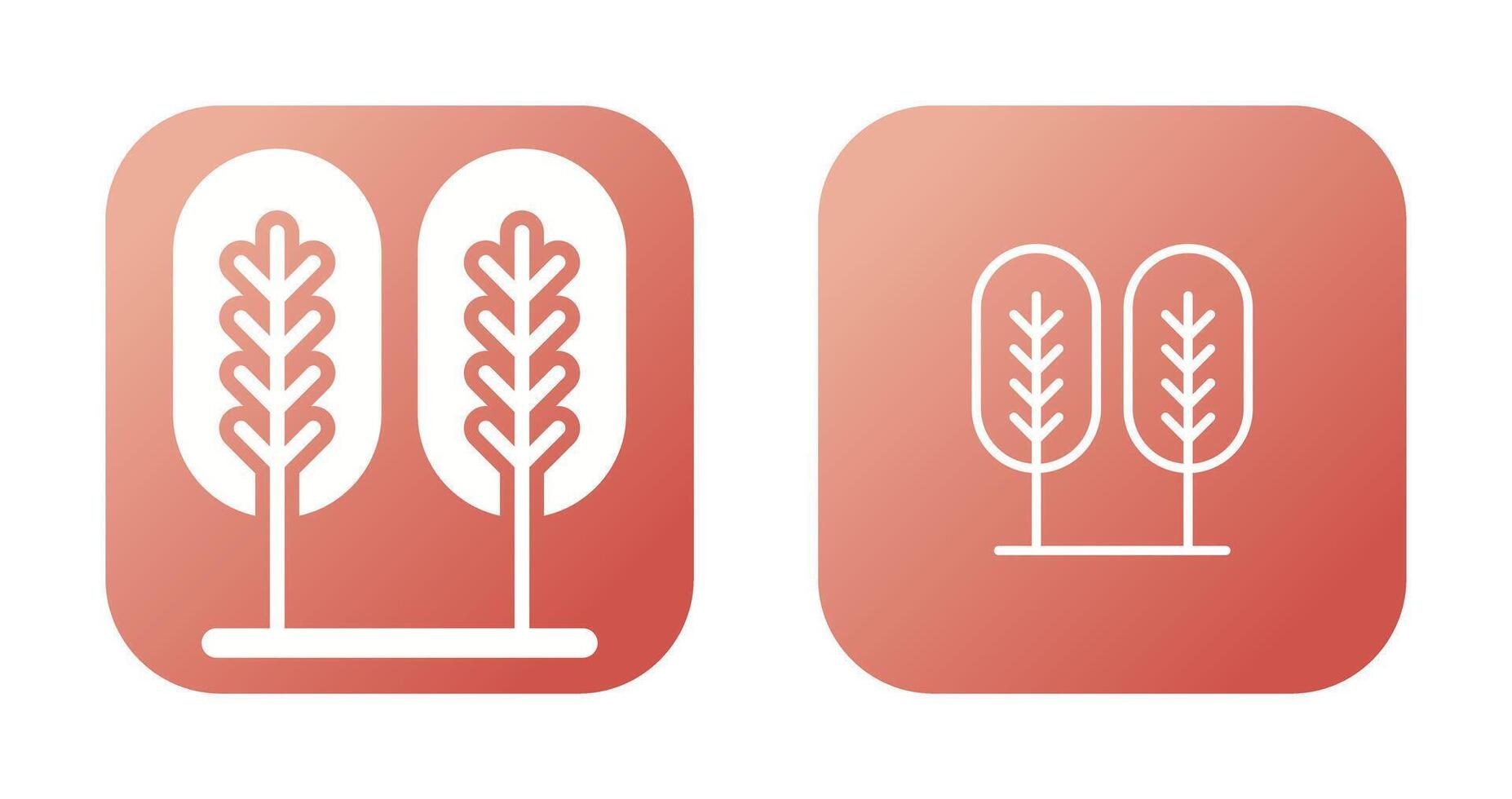 Birch tree Vector Icon