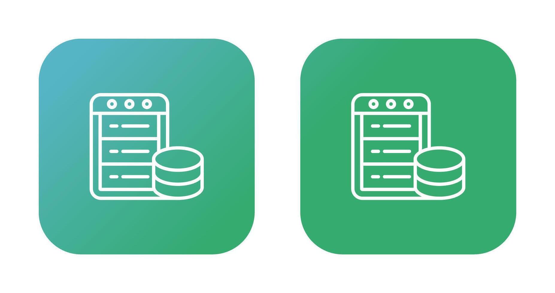 Database Vector Icon
