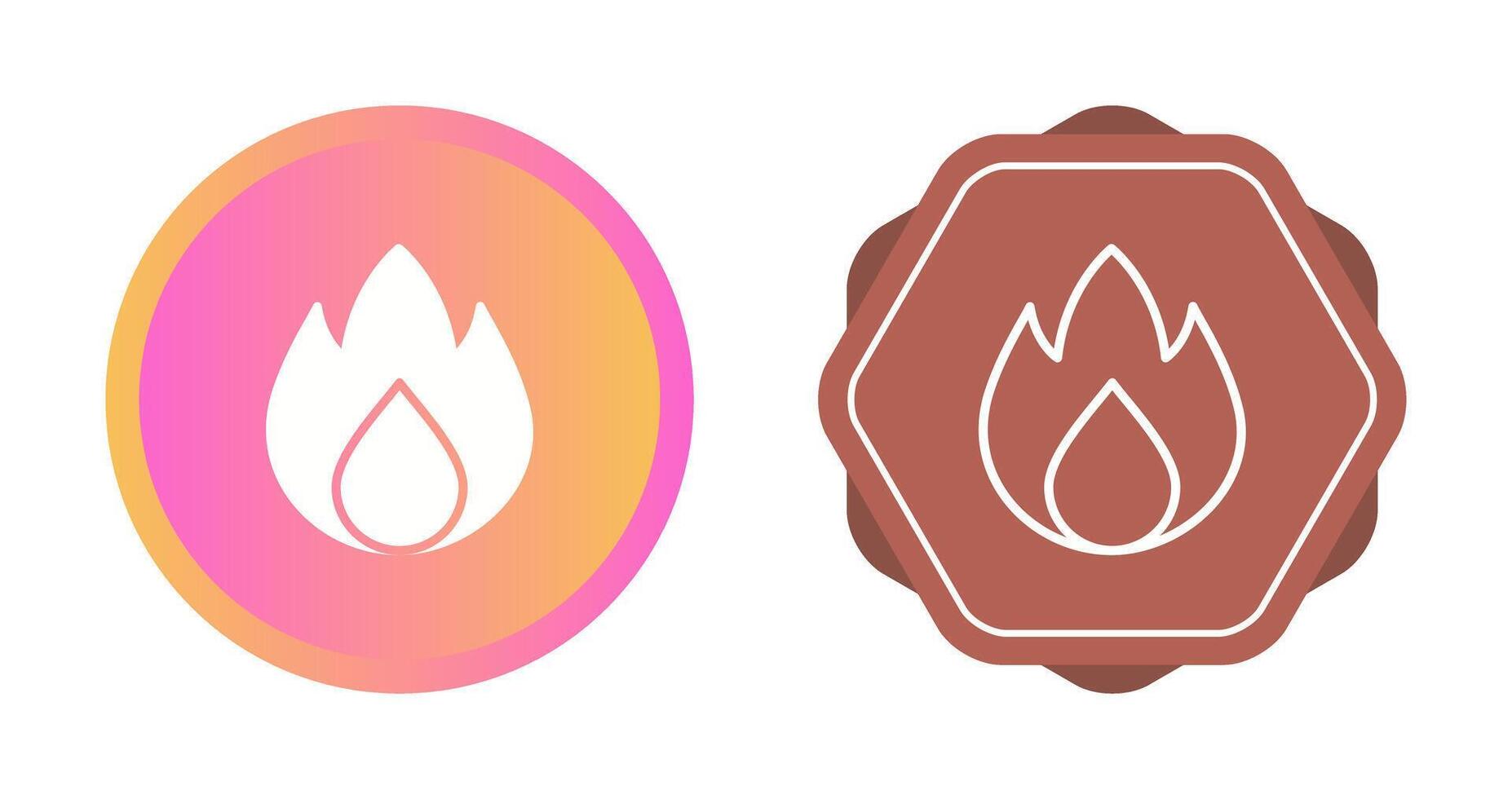 Flame Vector Icon