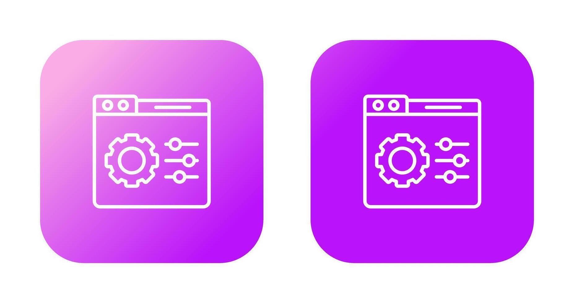 Control Panel Vector Icon