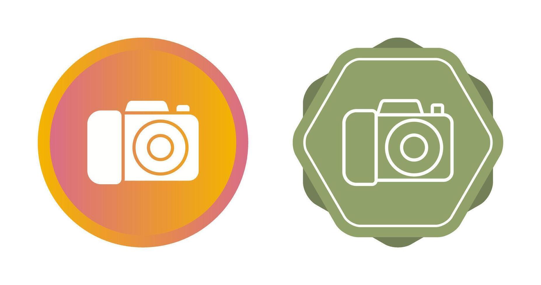 DSLR Camera Vector Icon