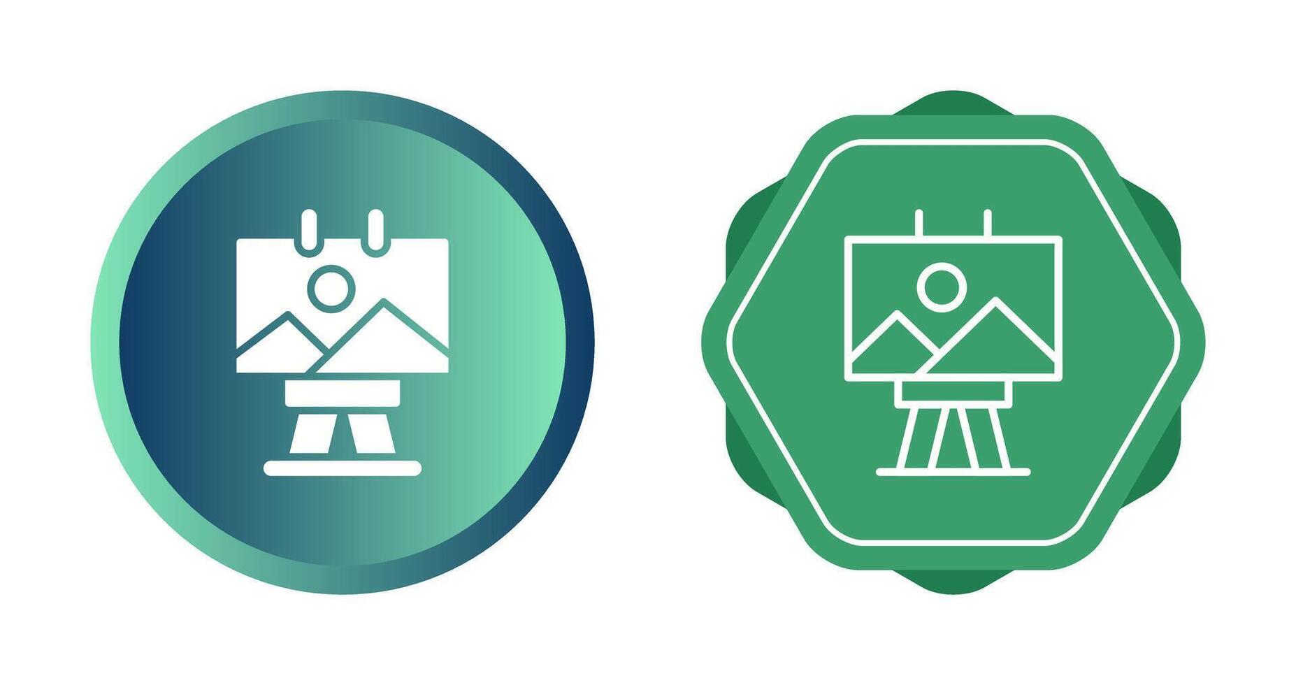 Canvas Vector Icon