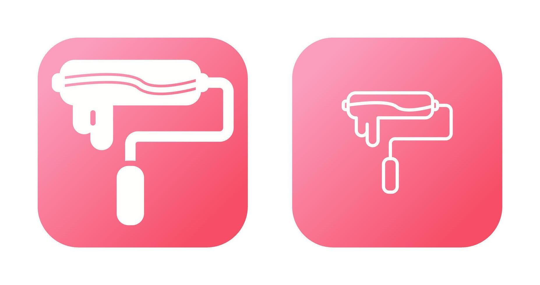 Paint Roller Vector Icon