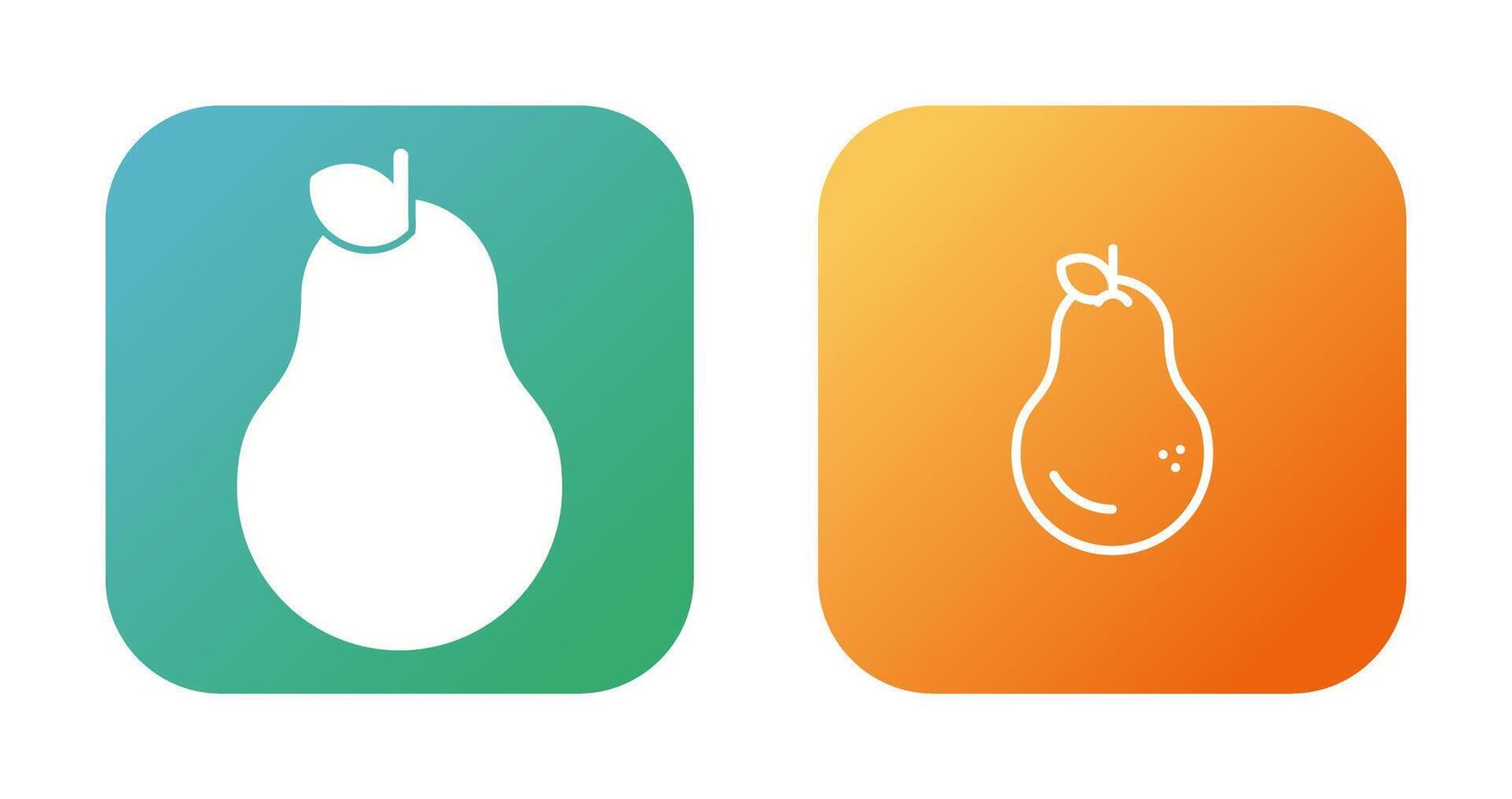 Pear Vector Icon