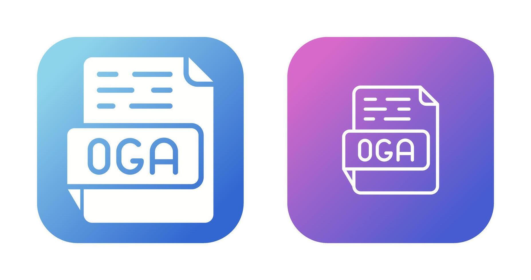 OGA Vector Icon