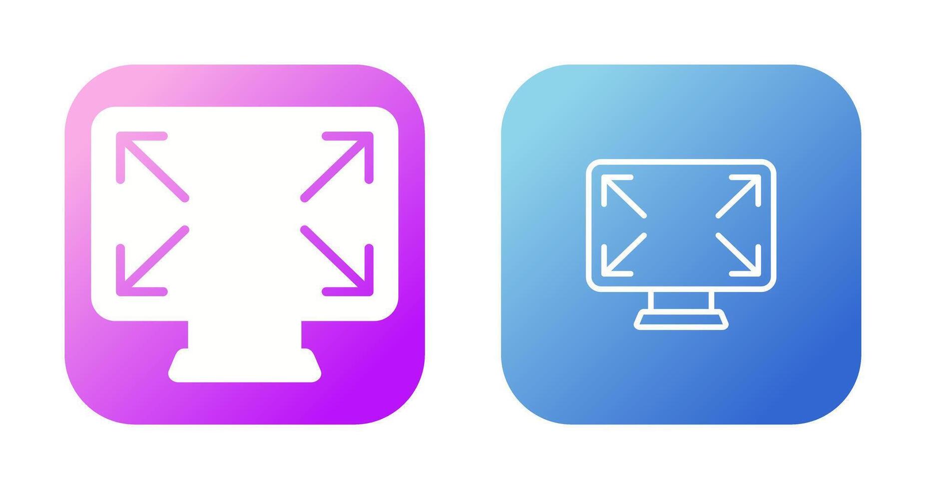 Fullscreen Icon Vector Icon