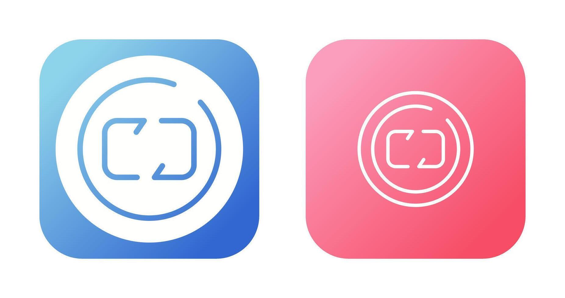 Repeat Circle Vector Icon