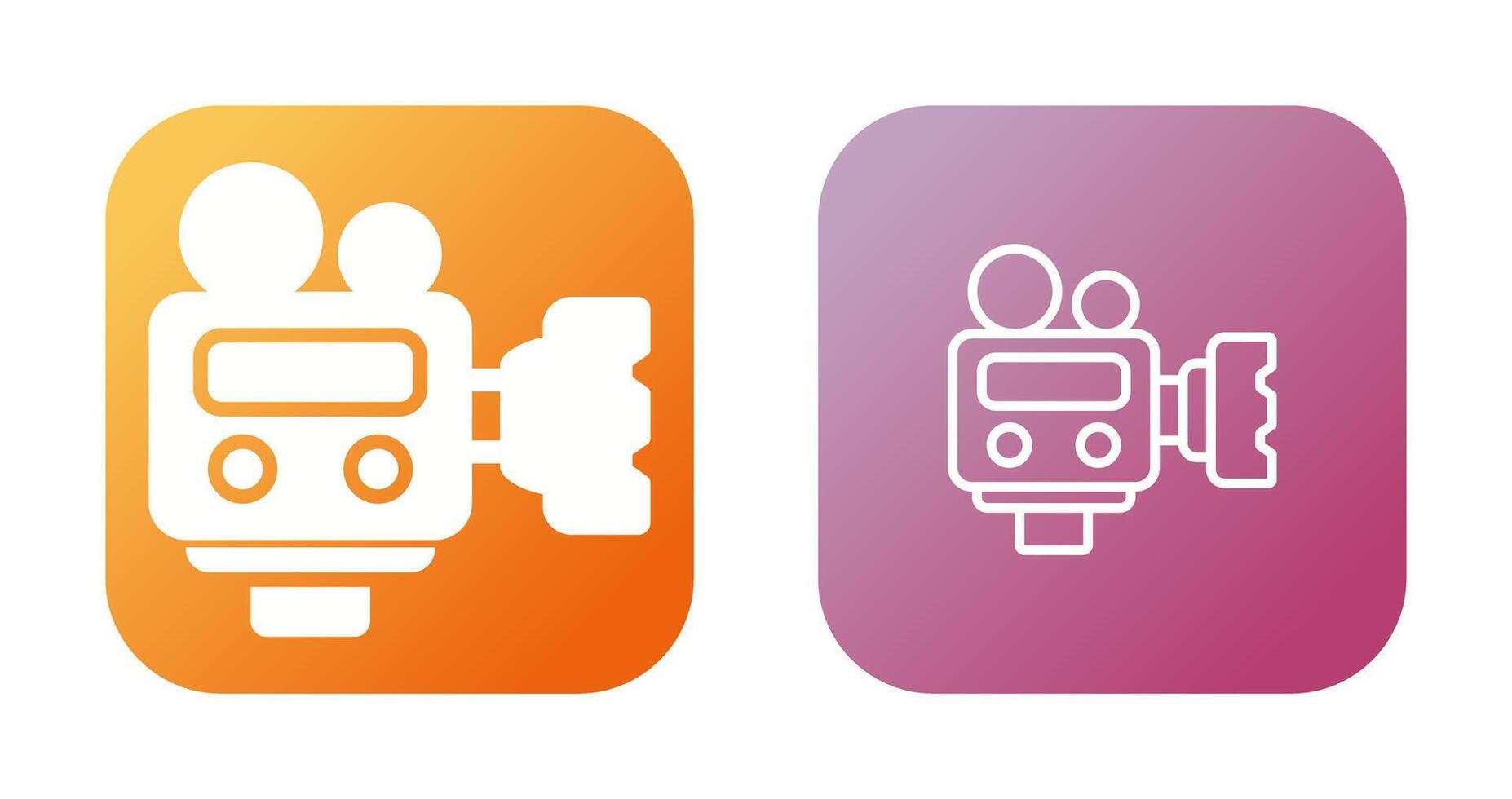 Movie Camera Vector Icon