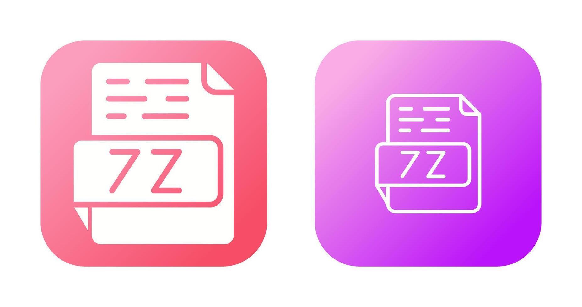 7Z Vector Icon