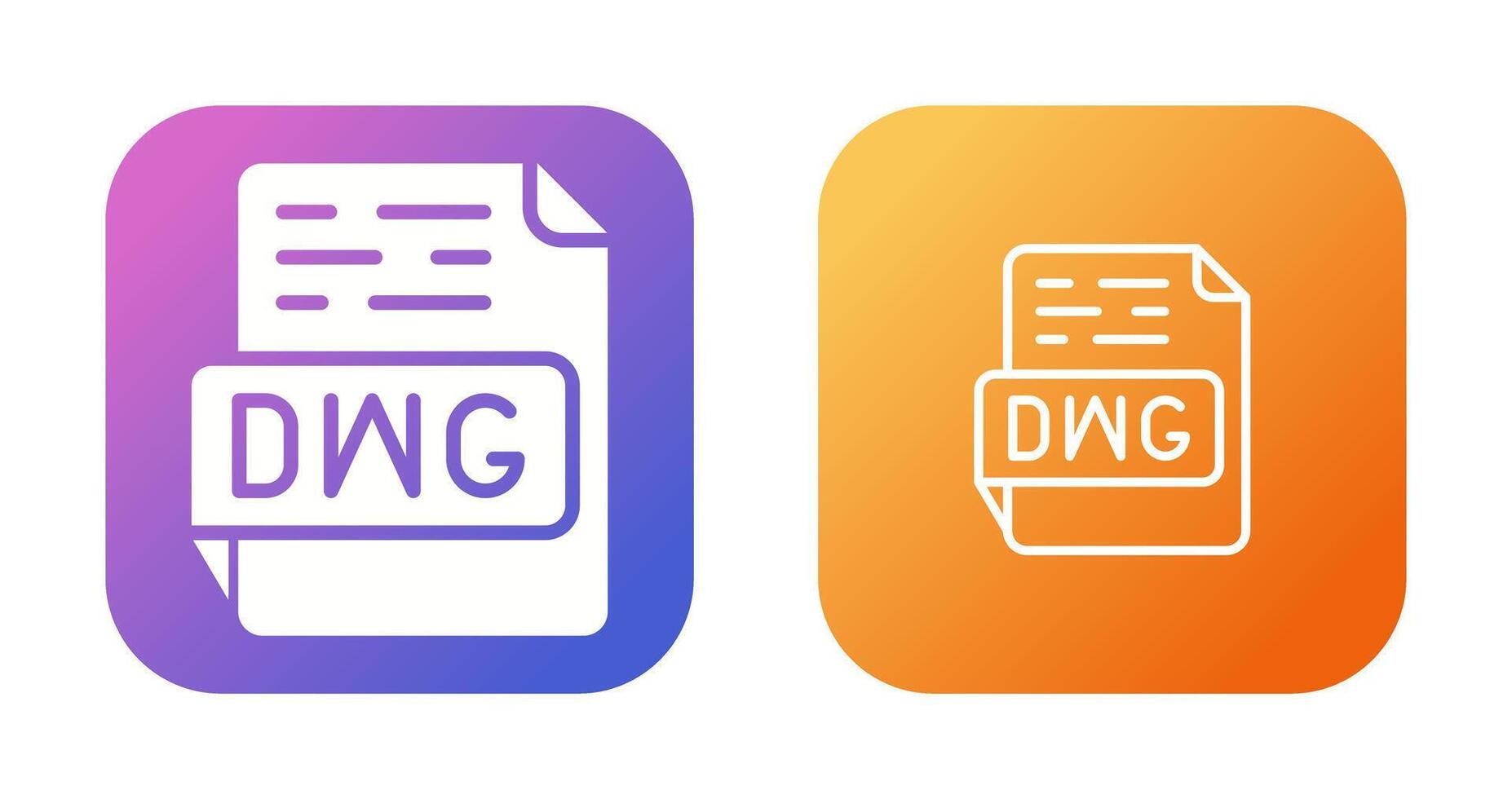 DWG Vector Icon