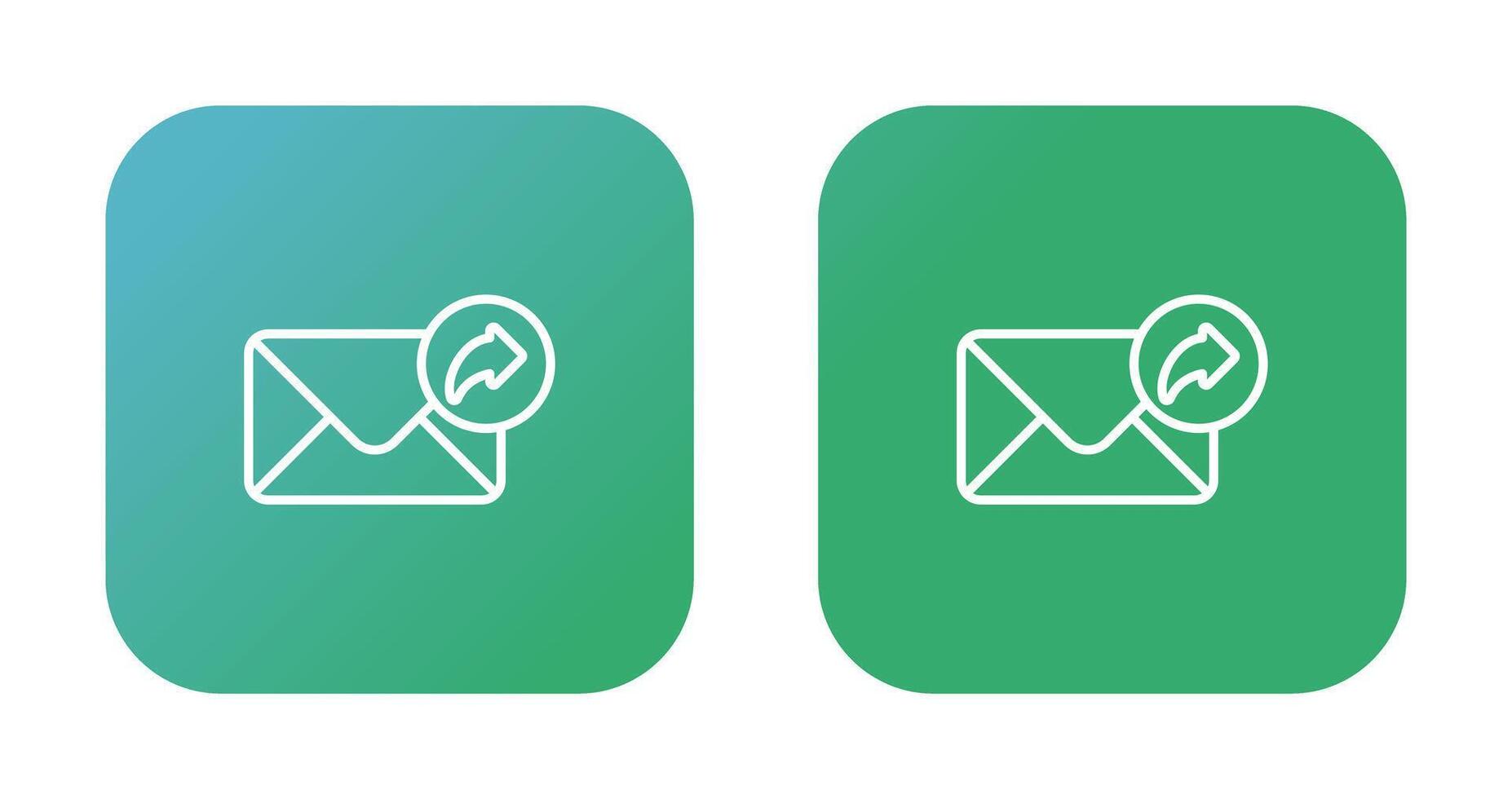 Email Forwarding Vector Icon