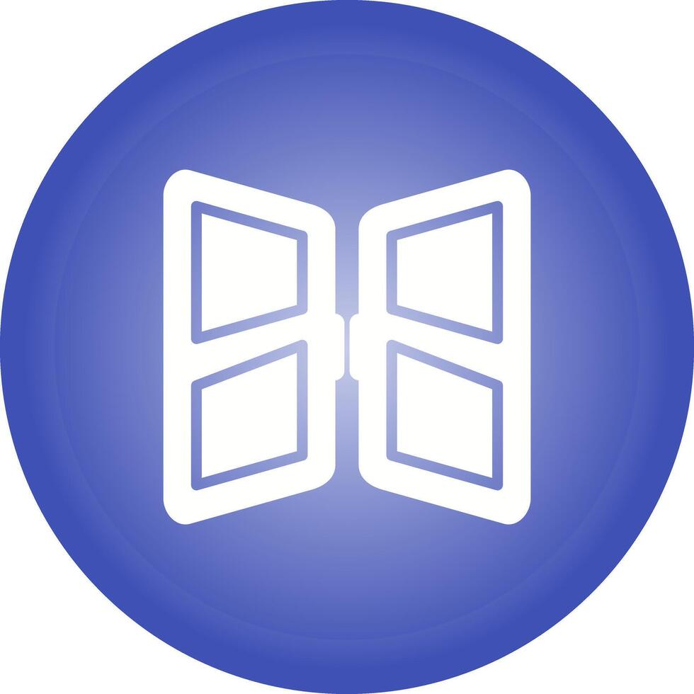 icono de vector de puerta