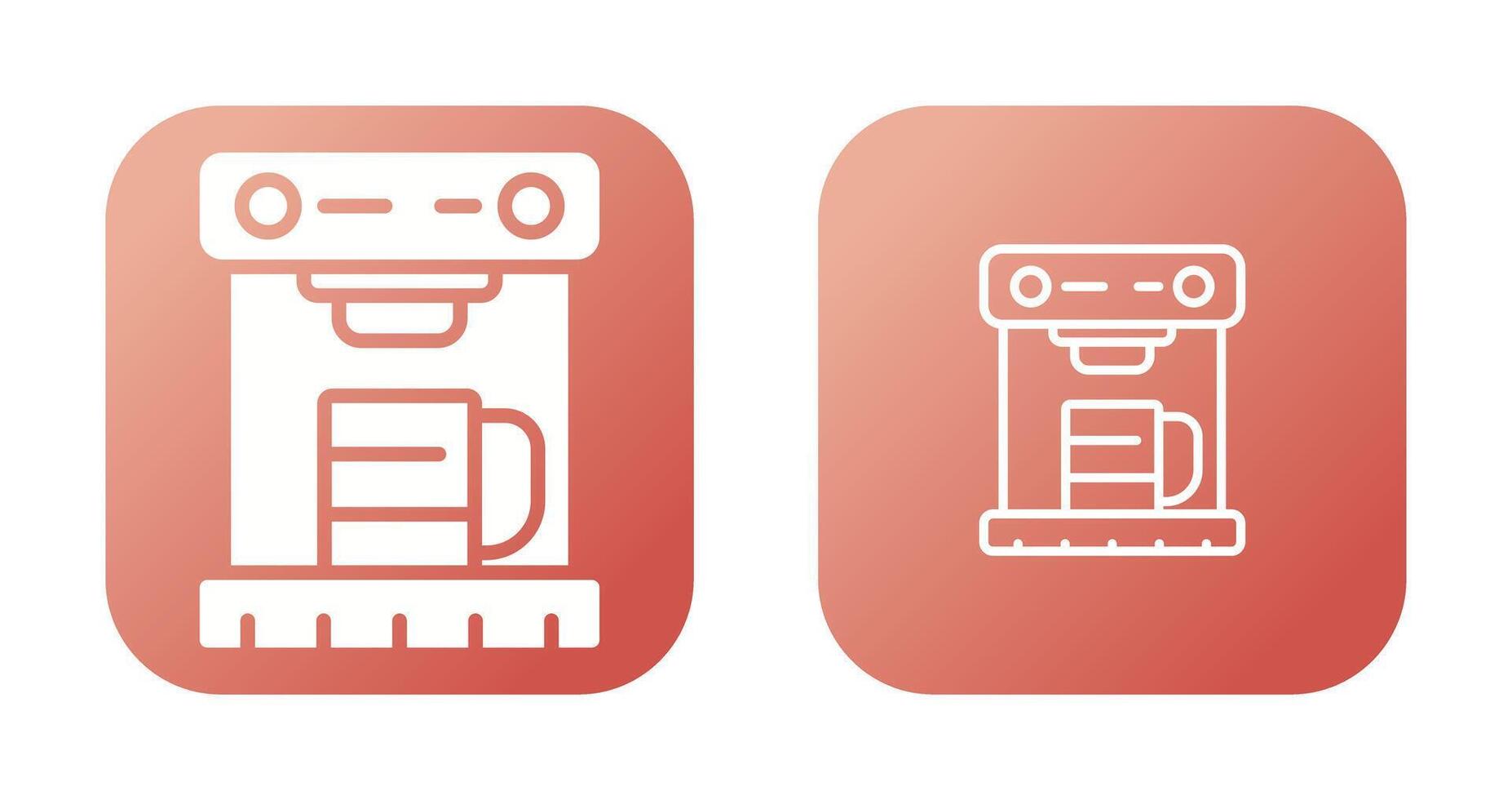 Coffee Machine Vector Icon