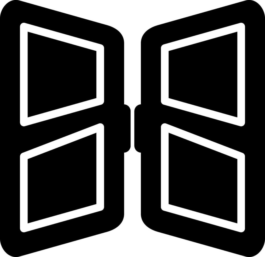 icono de vector de puerta