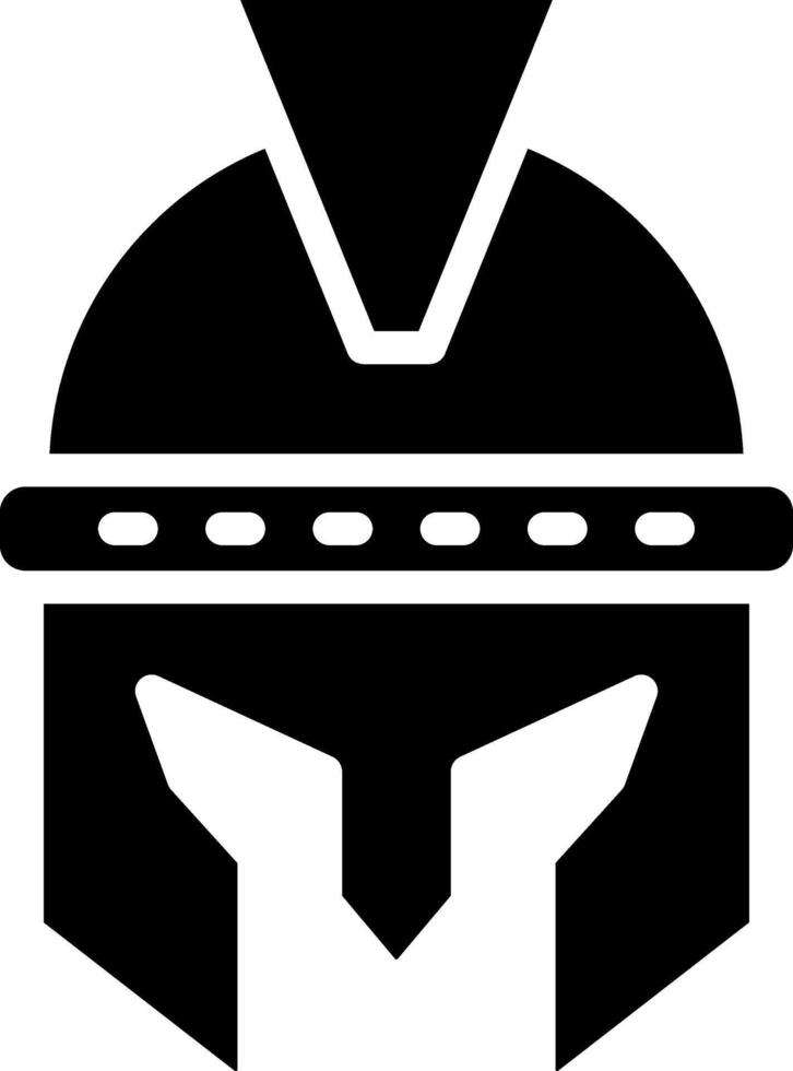 icono de vector de casco