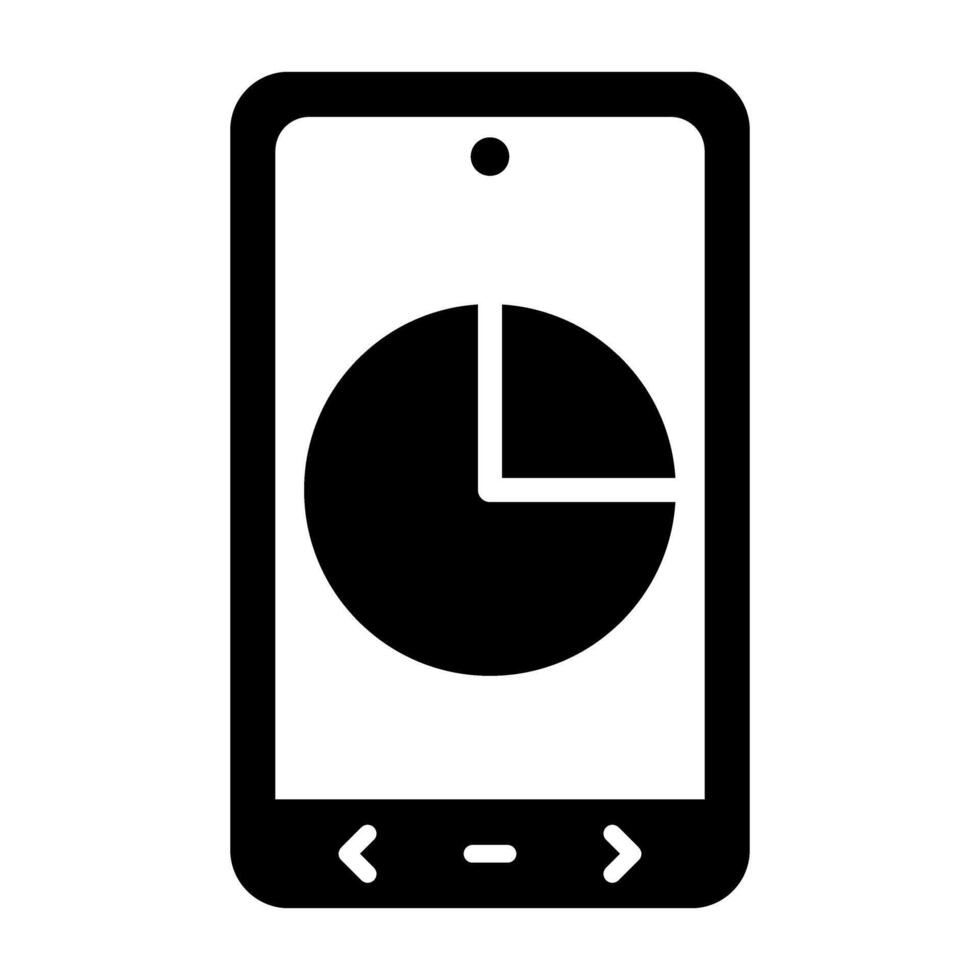 Pie Chart Vector Icon