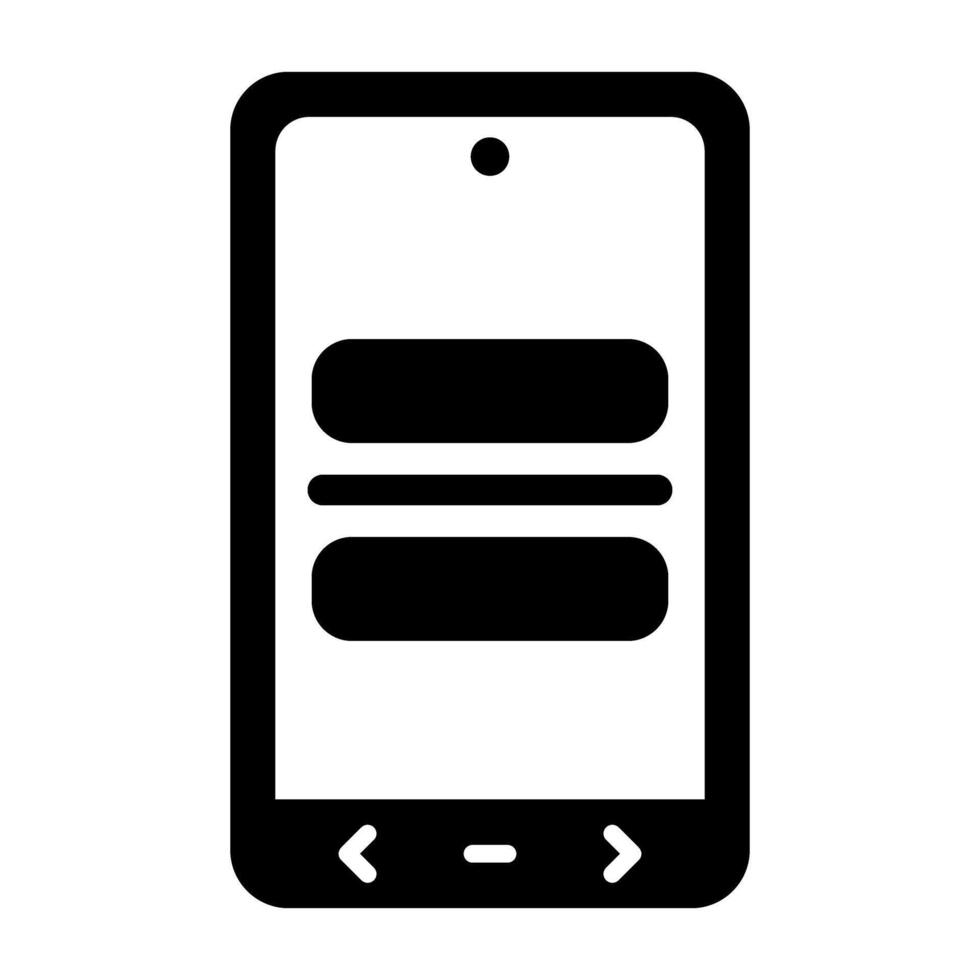 Hamburger Manu Vector Icon