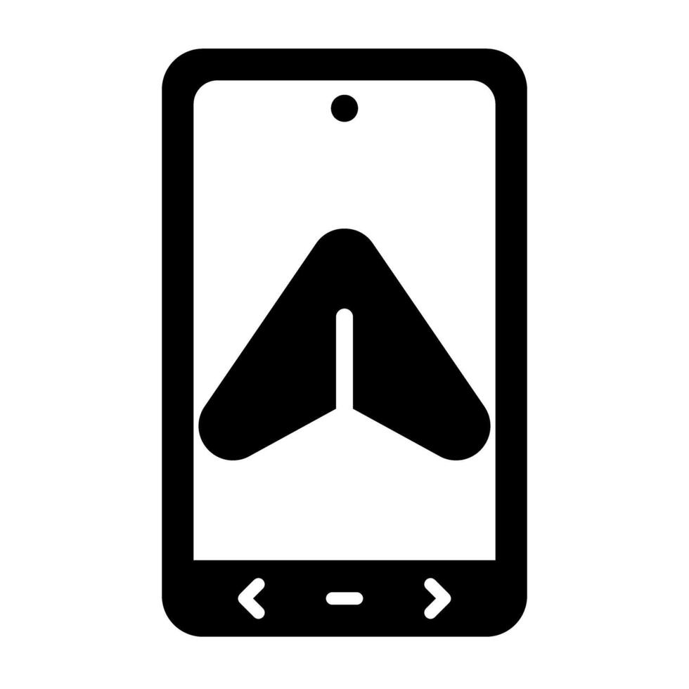 Gps Navigation Vector Icon