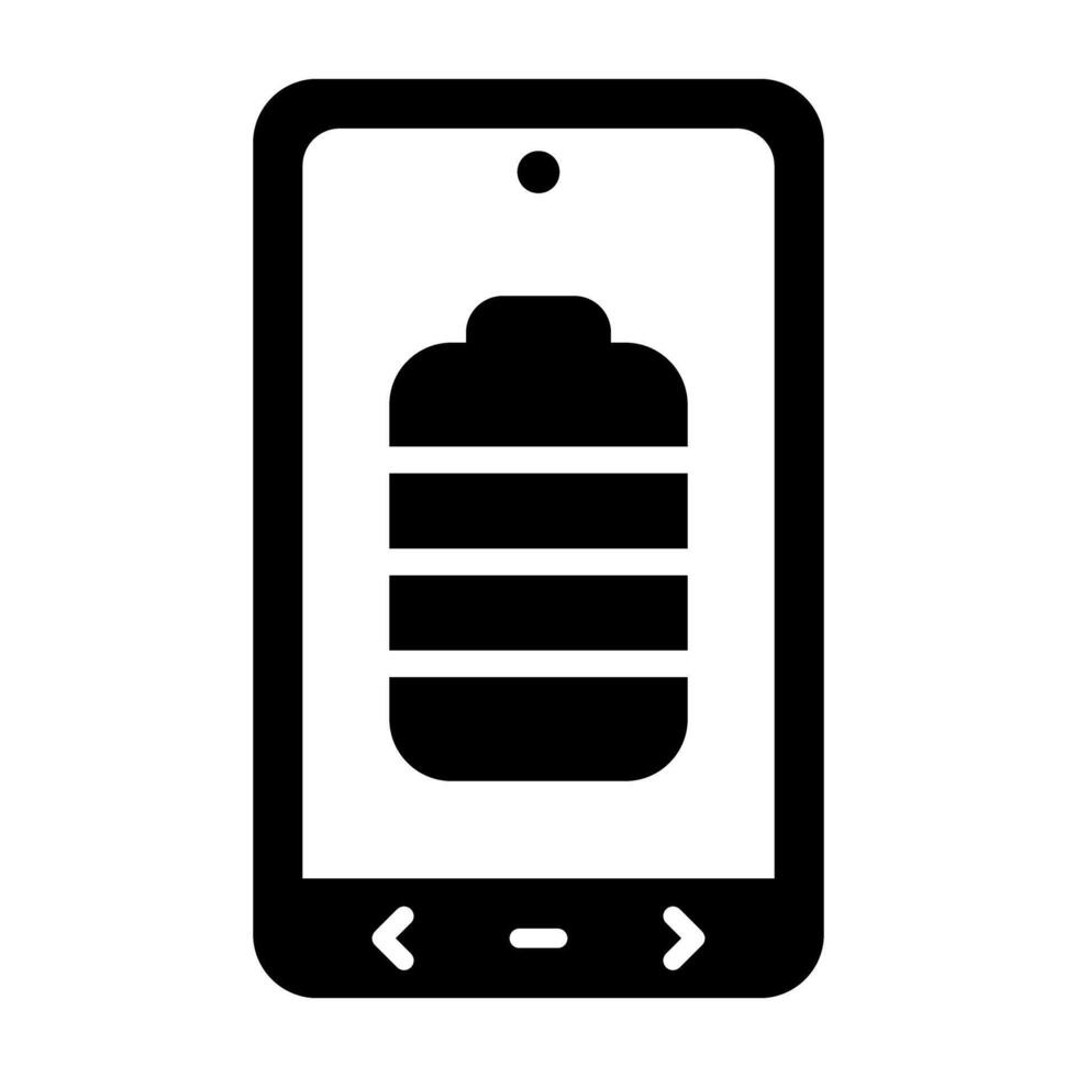 Battery Full Vector Icon