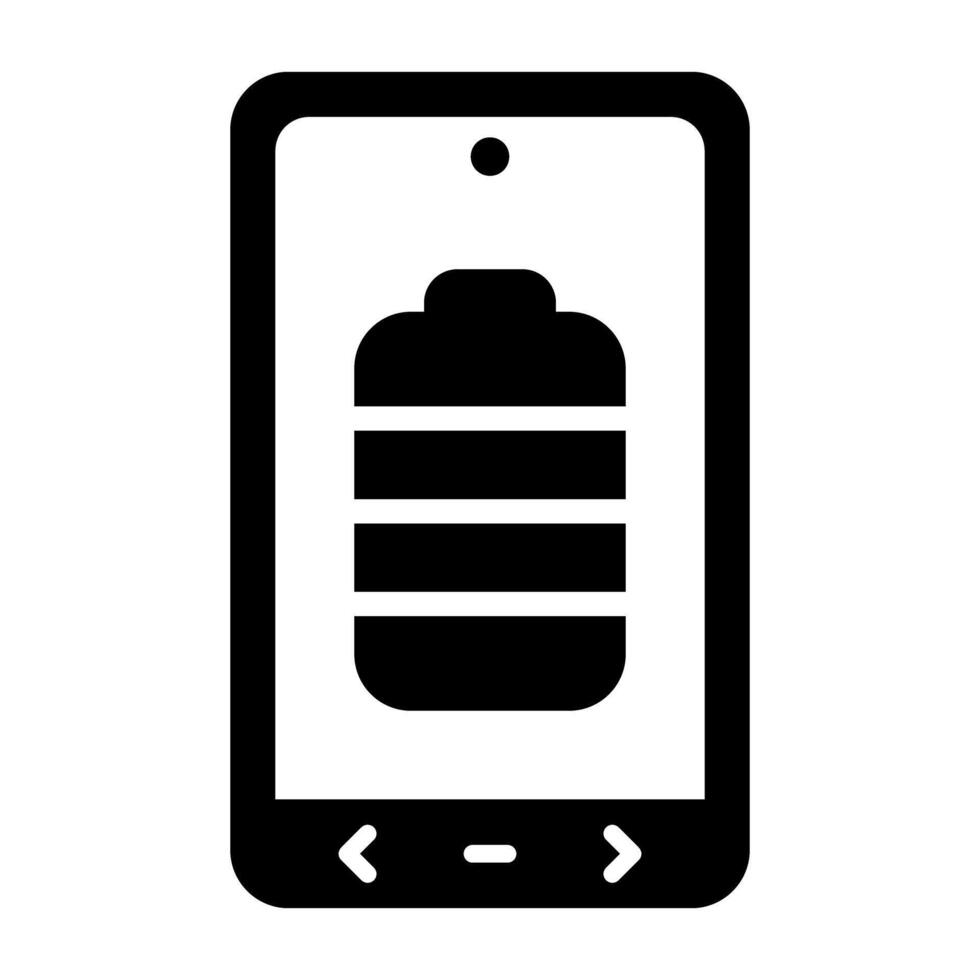 Battery Full Vector Icon