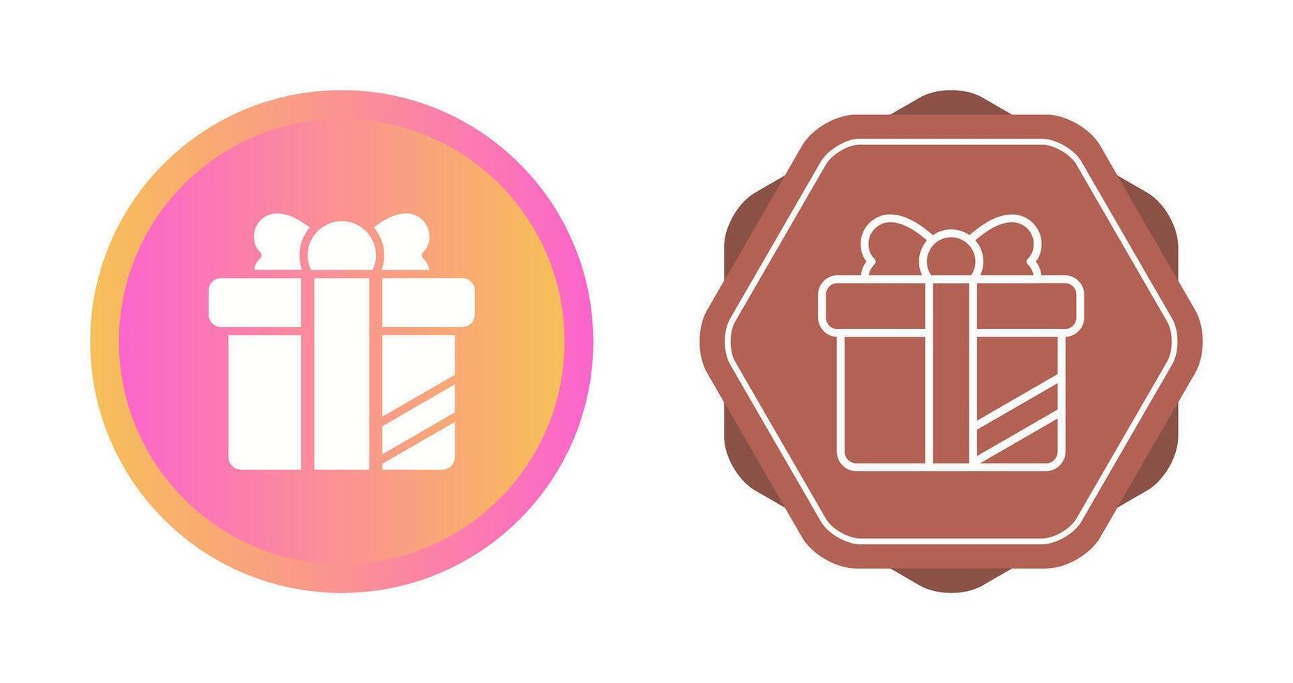 icono de vector de regalo