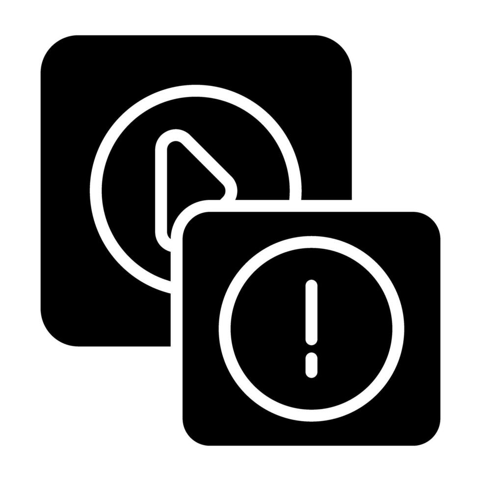 Error Vector Icon