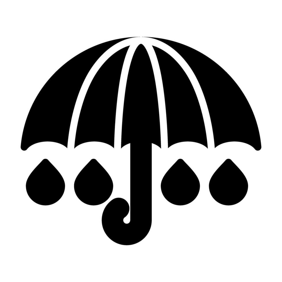 Umbrella Vector Icon