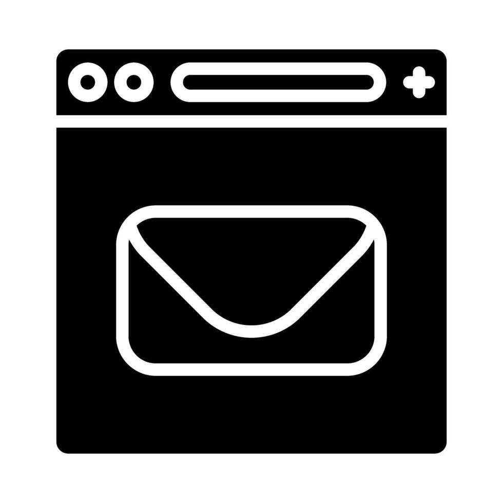 icono de vector de correo electrónico