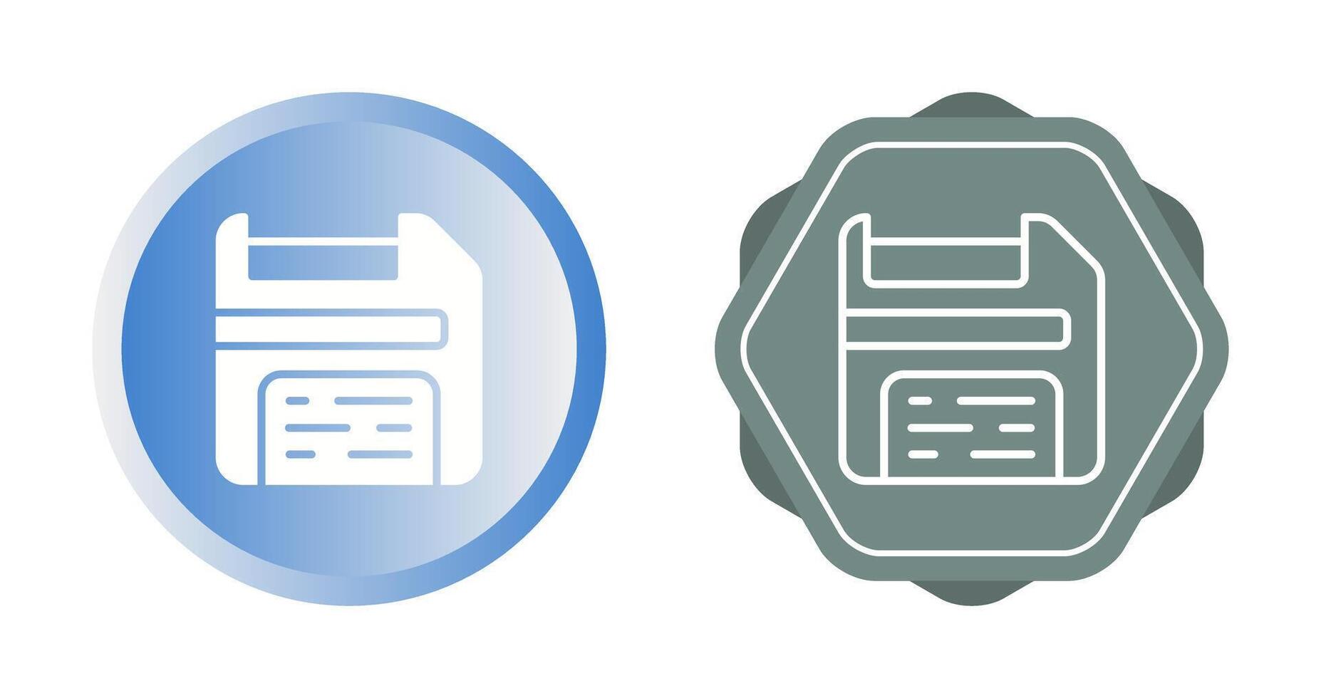 Floppy Disk Vector Icon