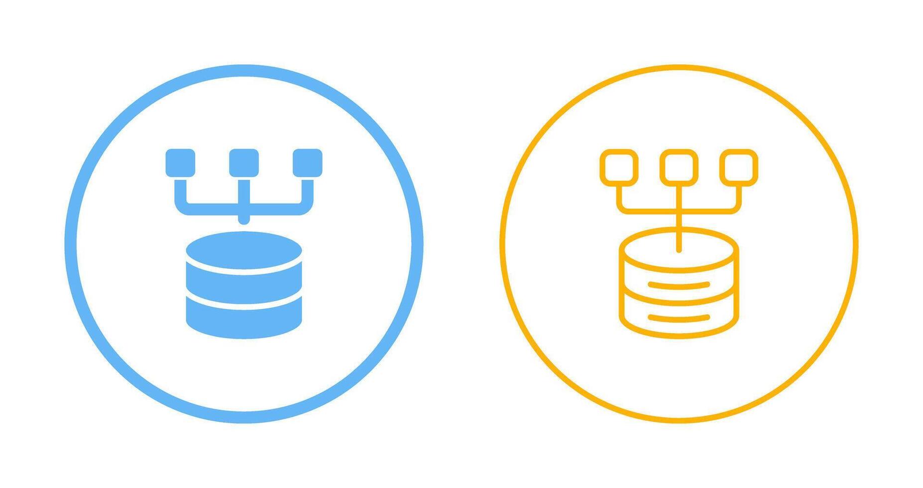 Data Modeling Vector Icon