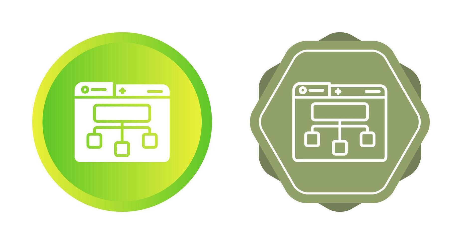 Site Map Vector Icon