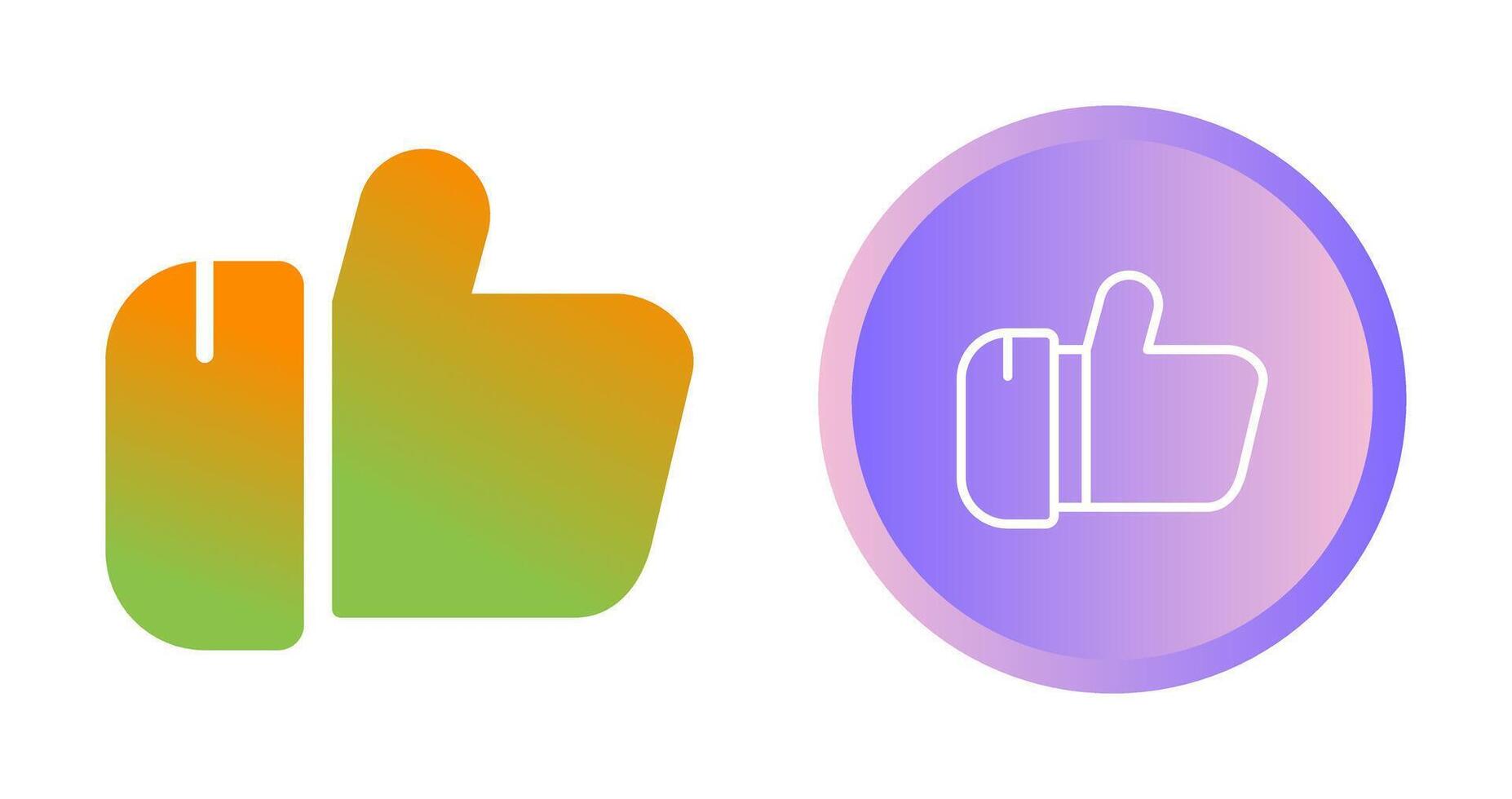 Thumbs Up Vector Icon