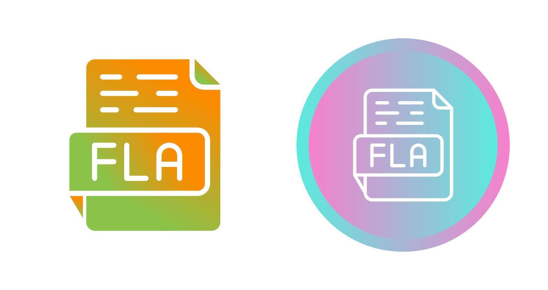 FLA Vector Icon