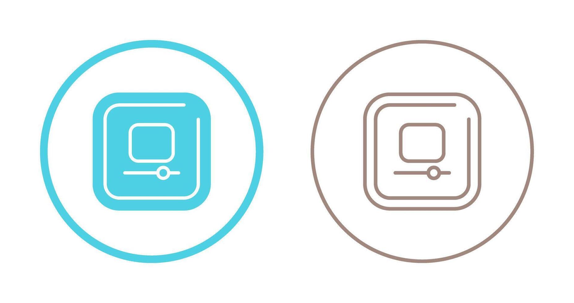 Video Stop Square Vector Icon