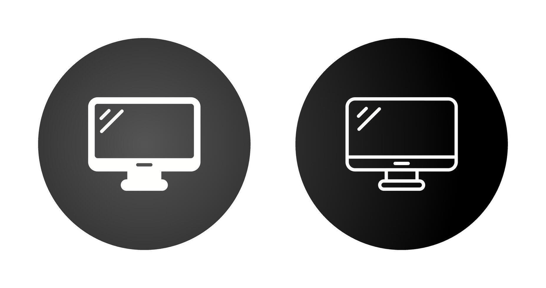 Monitor Vector Icon