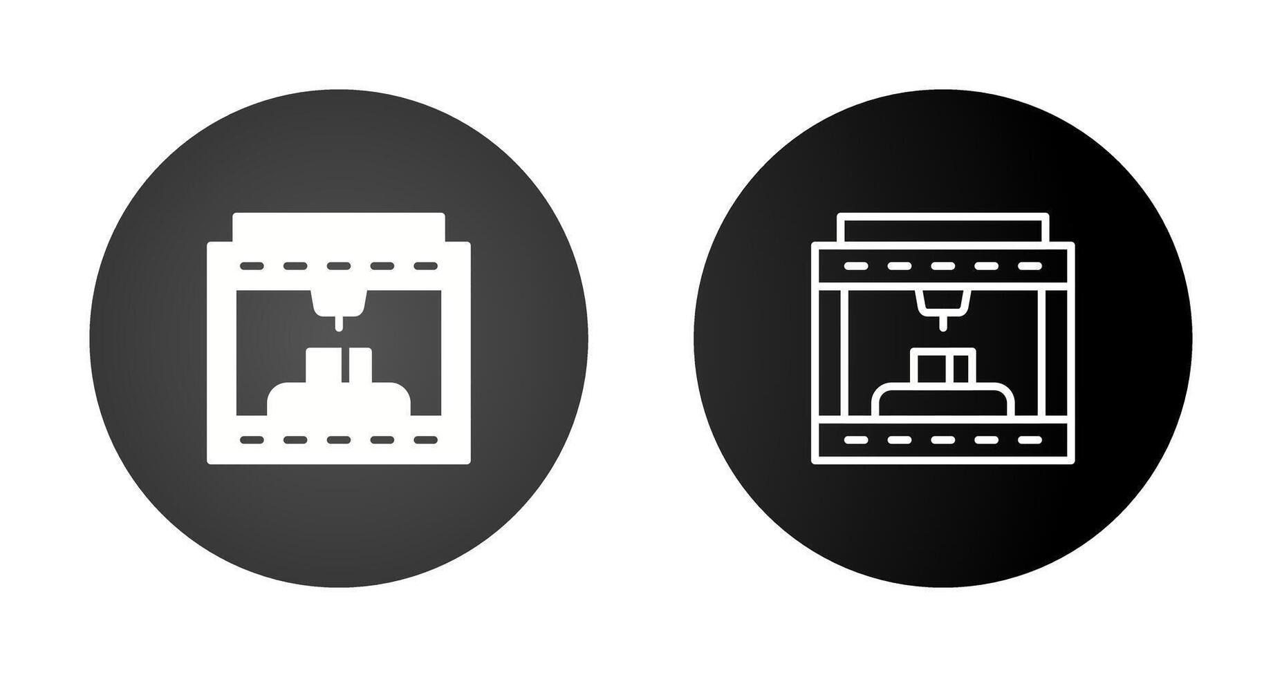 3d Printing Vector Icon