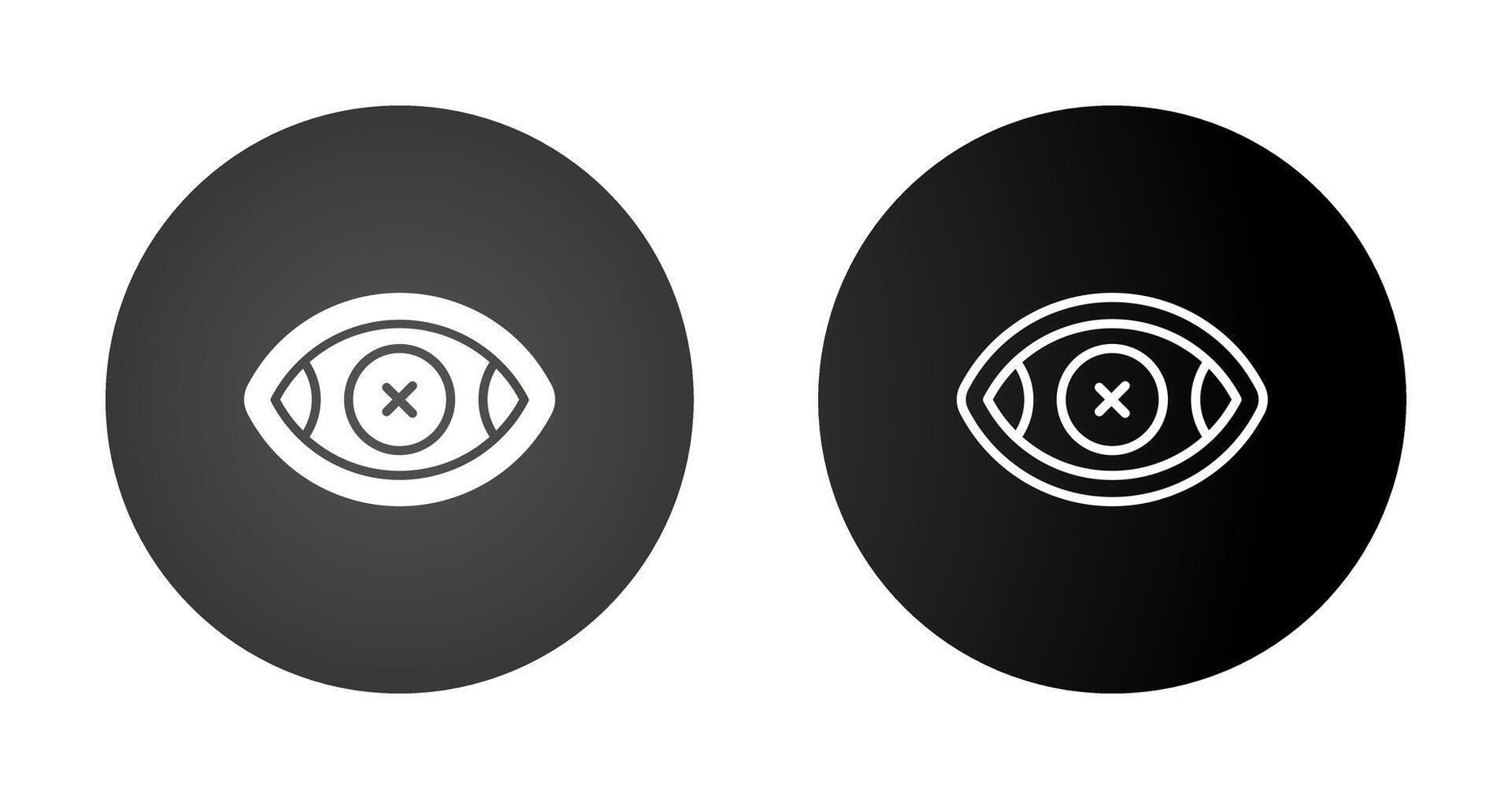Eye Crossed Vector Icon