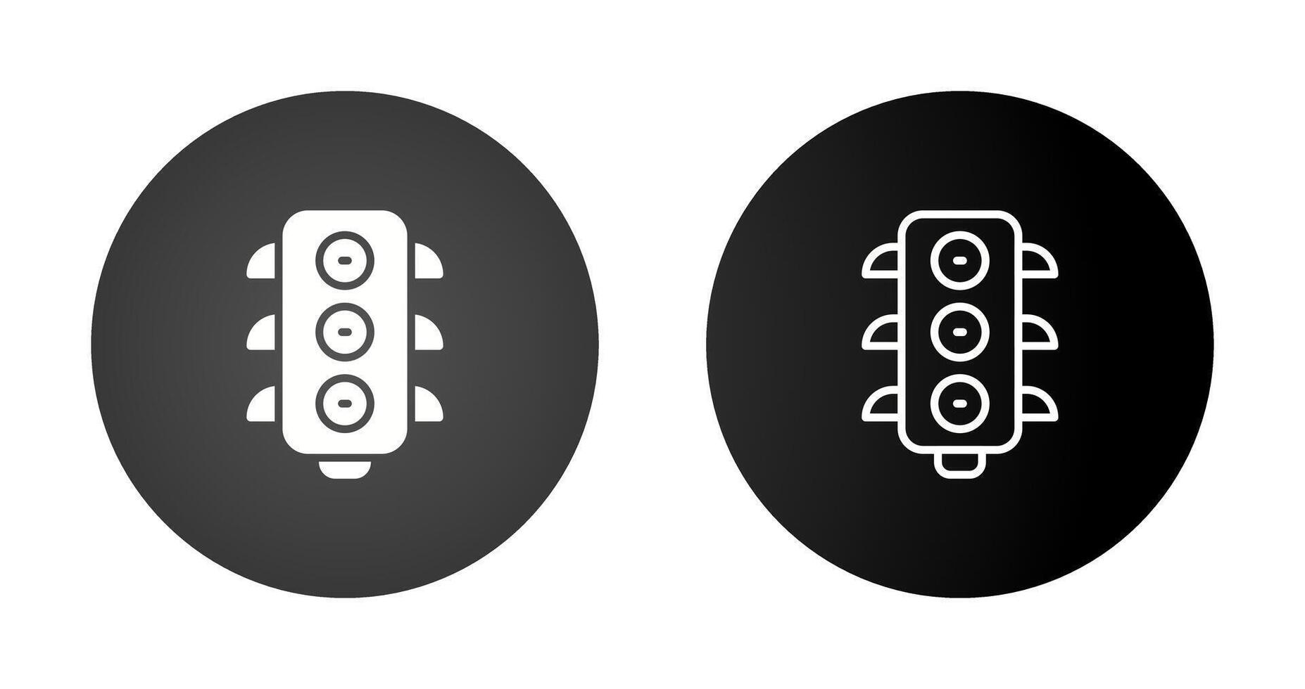 Traffic Lights Vector Icon