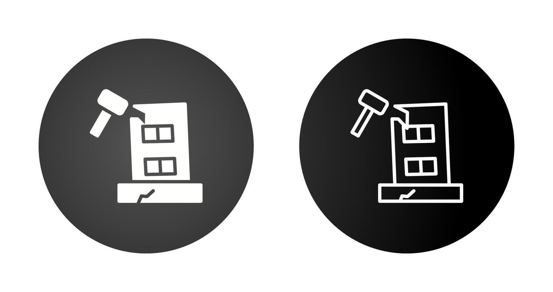 Industry Disruption Vector Icon