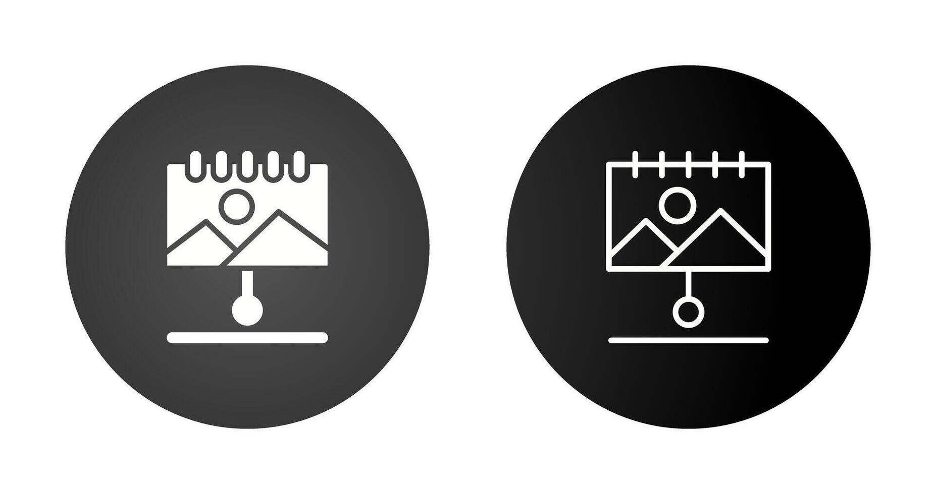 Canvas Vector Icon