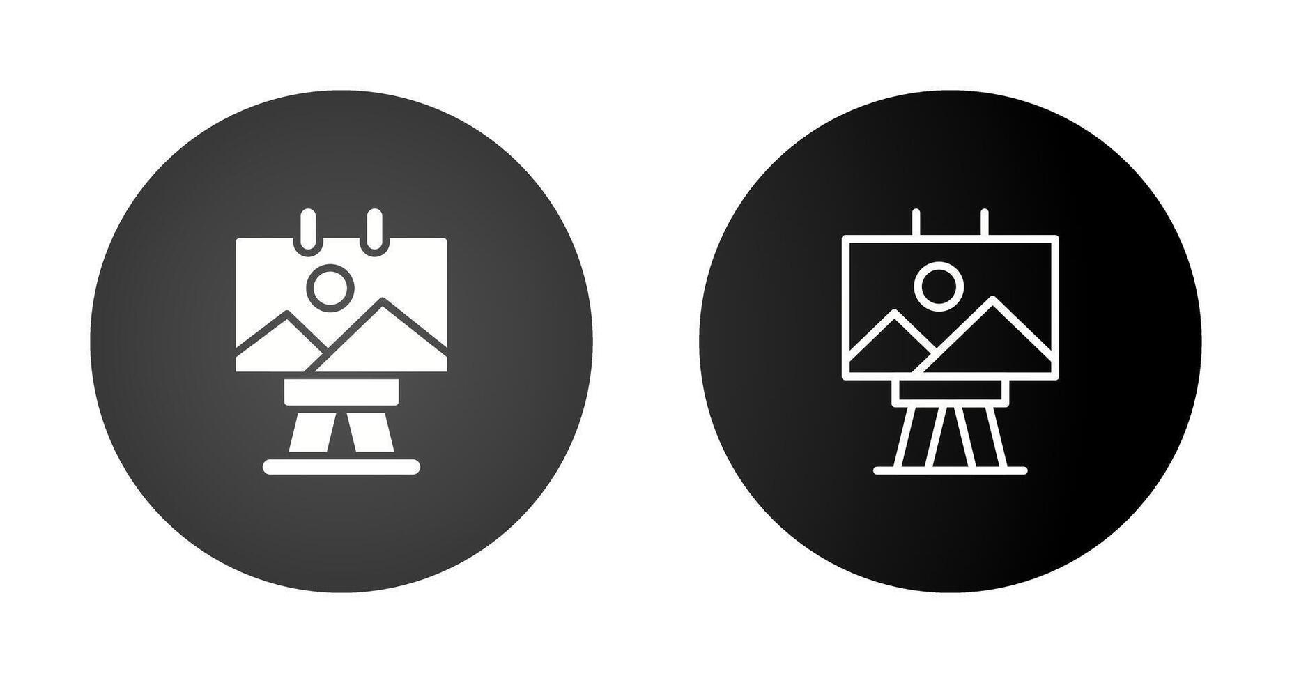 Canvas Vector Icon