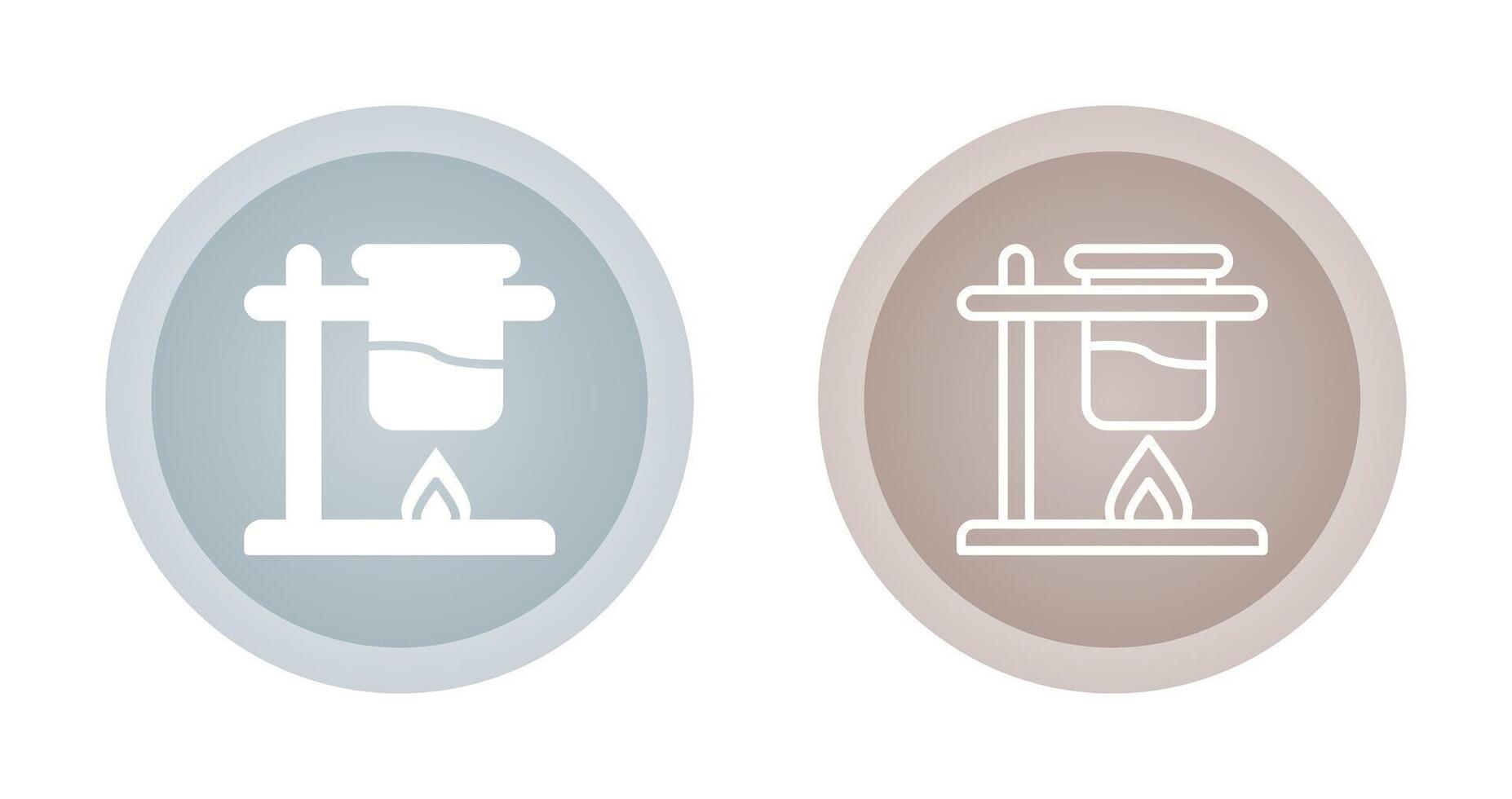 Bunsen Burner Vector Icon