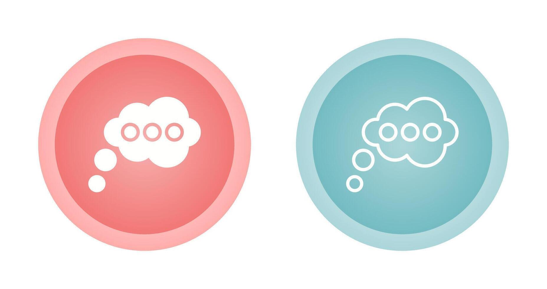 Thinking Vector Icon