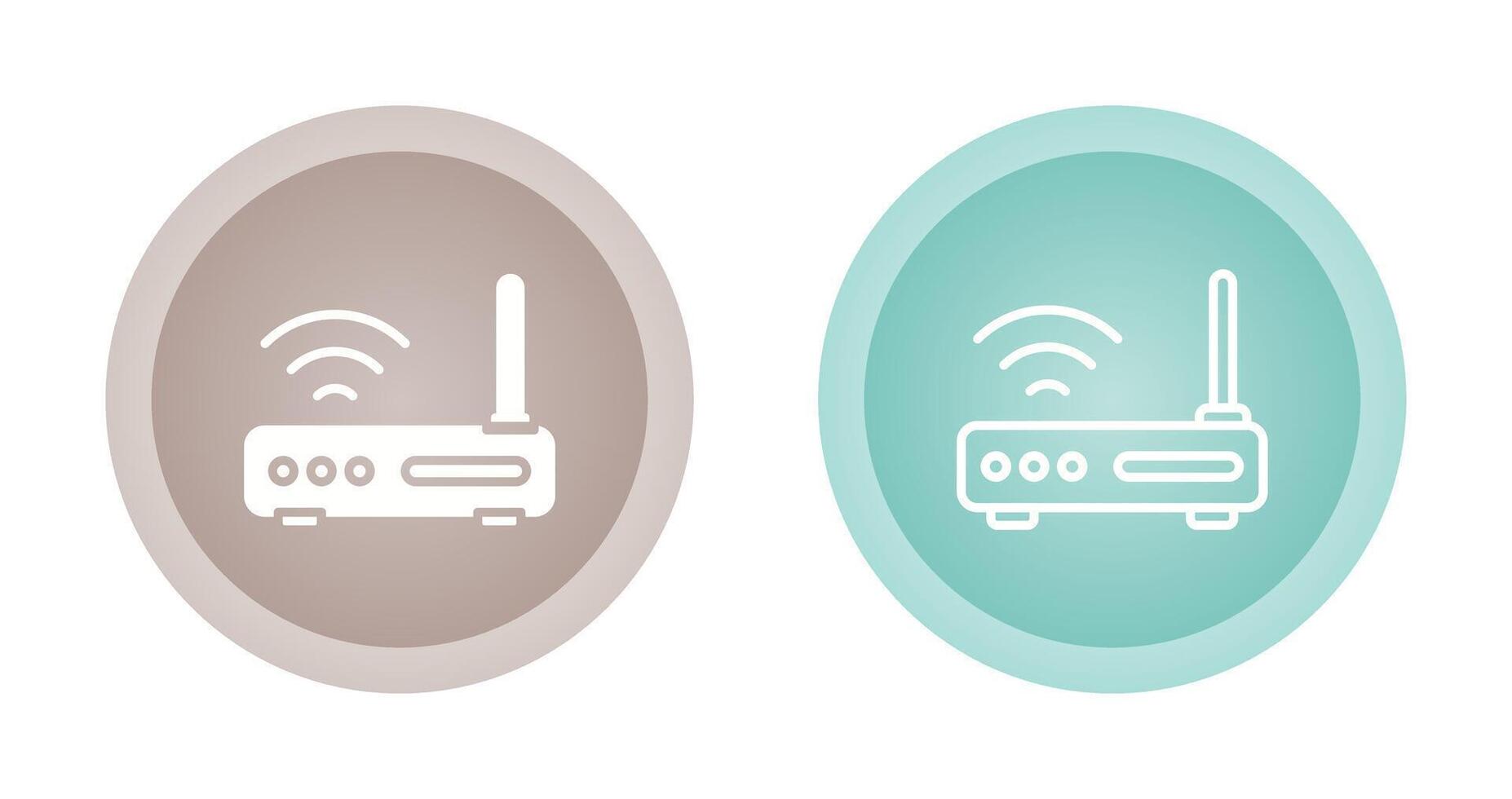Wi-Fi Router Vector Icon